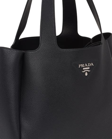 prada leather off white handbag|pictures black leather prada purses.